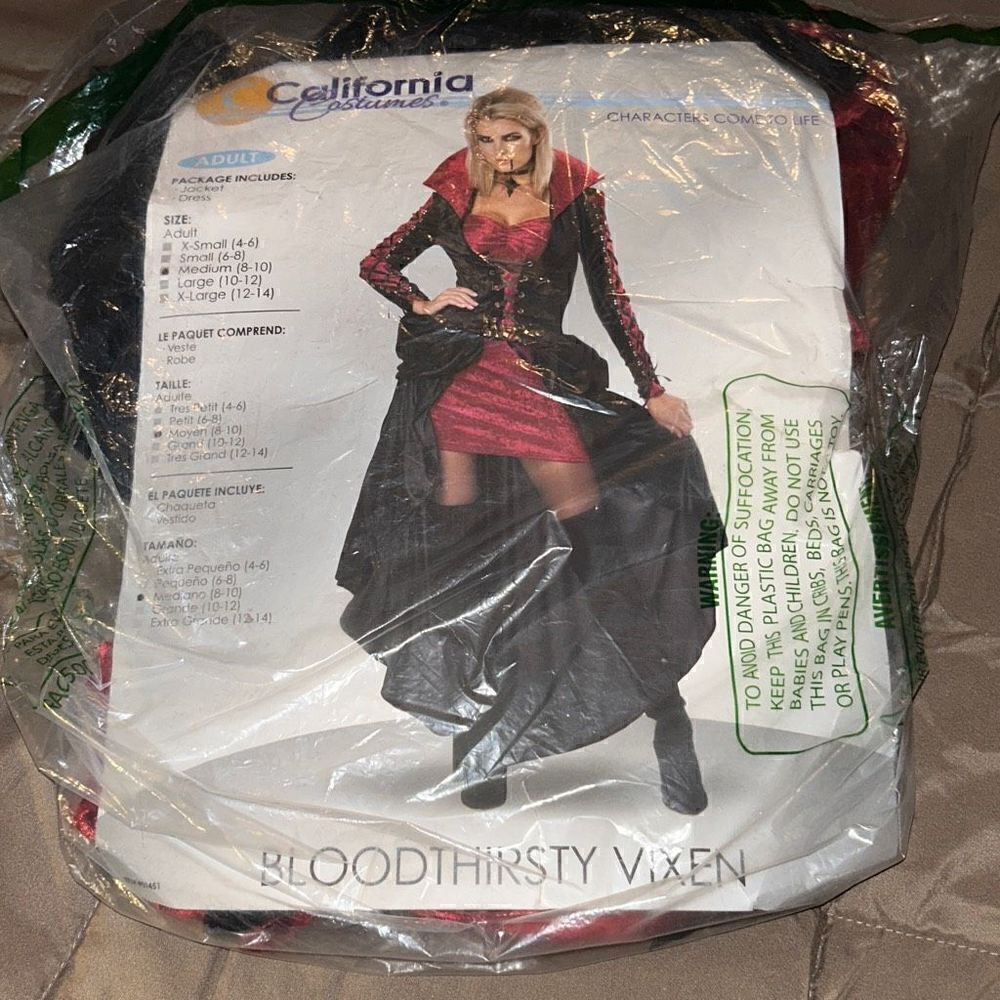 Adult Costume size medium